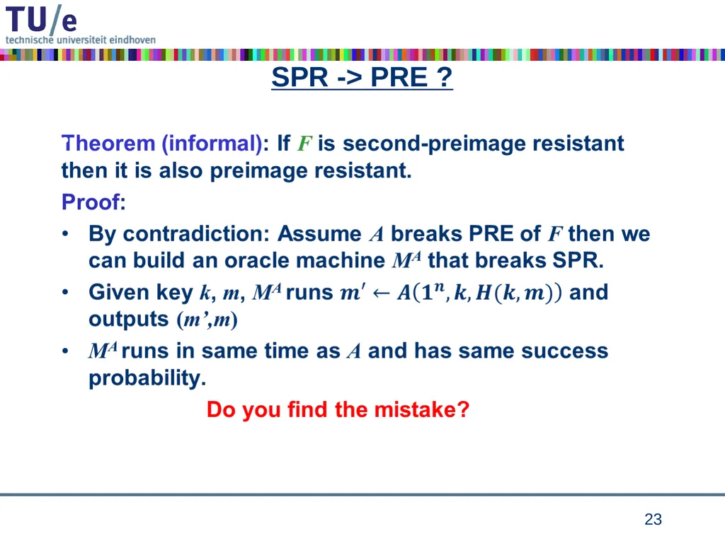 Cryptographic Hash Functions Part I Andreas - slide 22 of 32