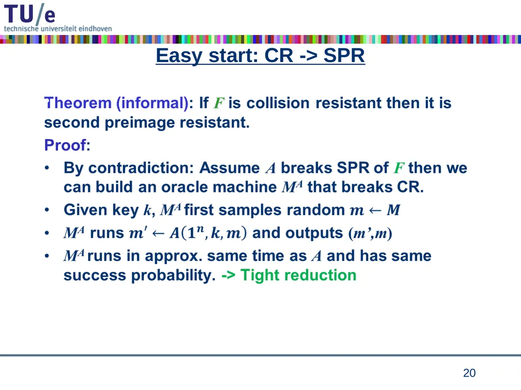 Cryptographic Hash Functions Part I Andreas - slide 19 of 32