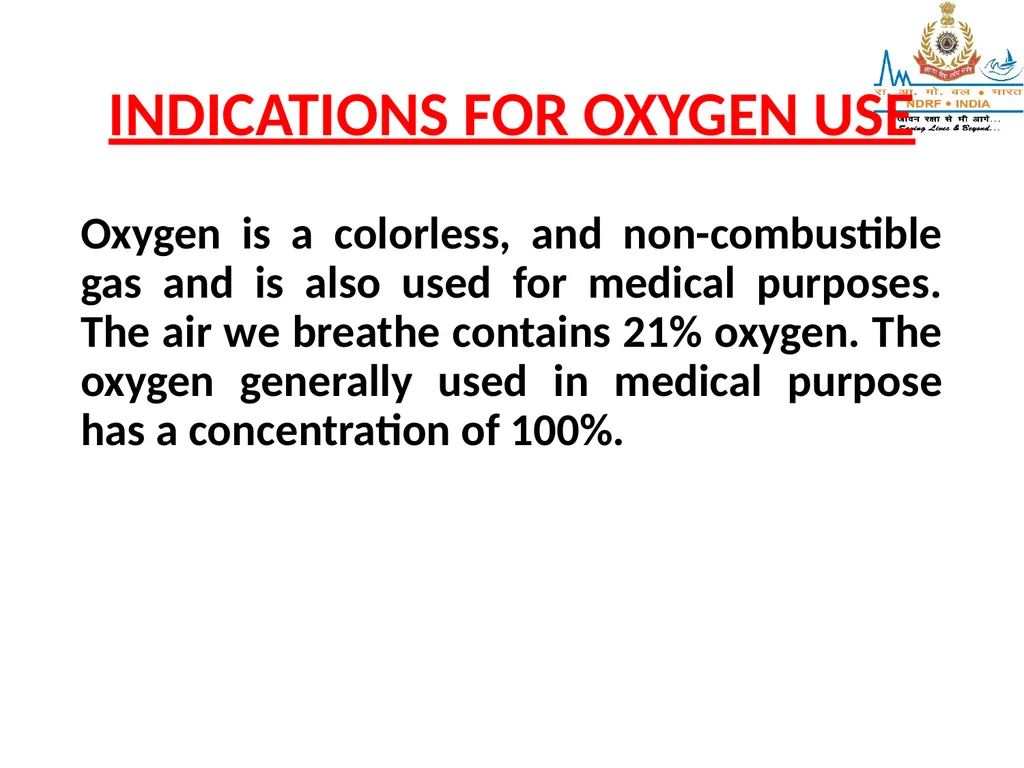 OXYGEN THERAPY LESSON -17 BY JITENDER YADAV - slide 3 of 29