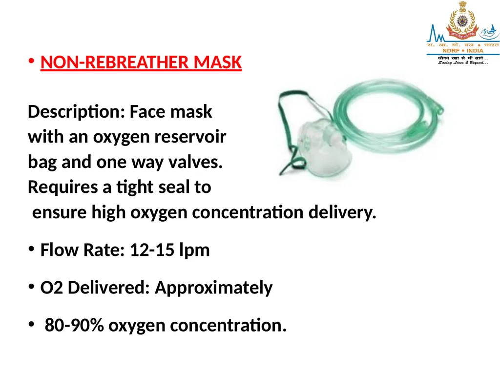 OXYGEN THERAPY LESSON -17 BY JITENDER YADAV - slide 21 of 29