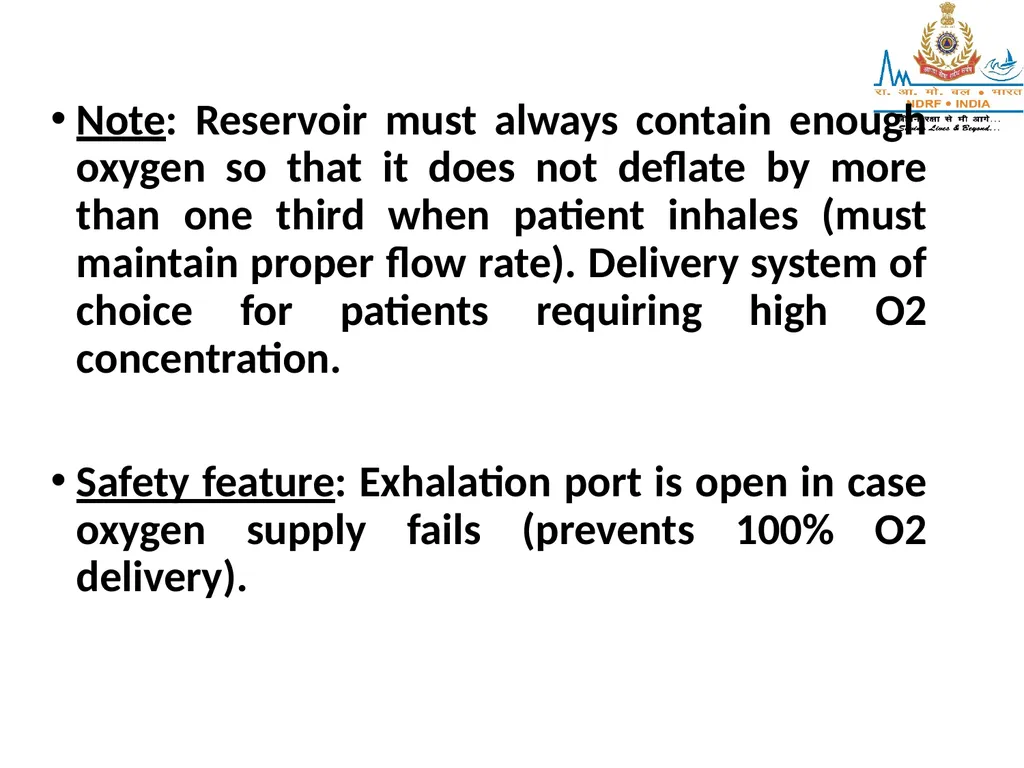 OXYGEN THERAPY LESSON -17 BY JITENDER YADAV - slide 22 of 29