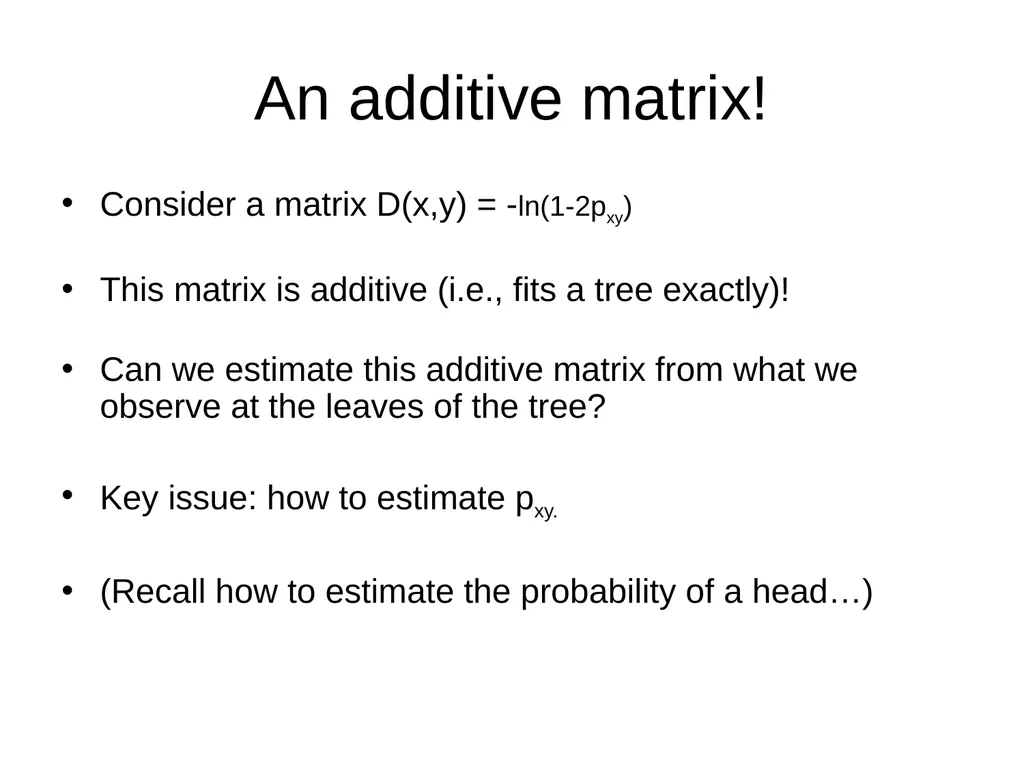 CS 581 Tandy Warnow Today Brief intro to Newick - slide 51 of 65