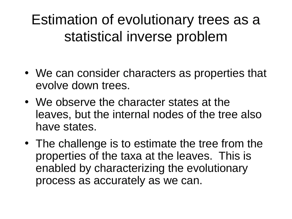 CS 581 Tandy Warnow Today Brief intro to Newick - slide 32 of 65