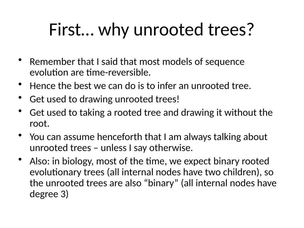 CS 581 Tandy Warnow Today Brief intro to Newick - slide 3 of 65