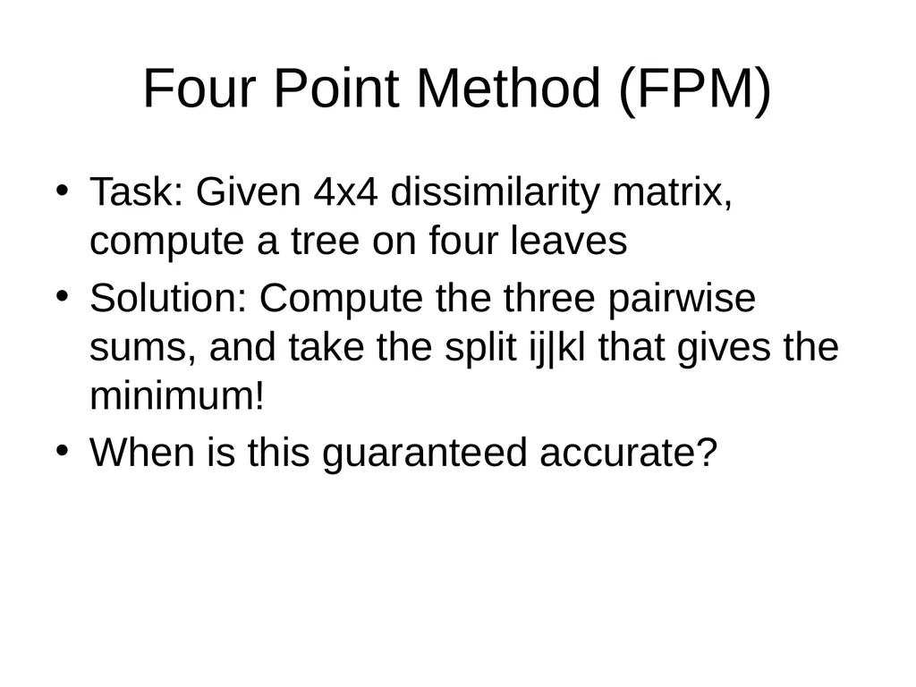 CS 581 Tandy Warnow Today Brief intro to Newick - slide 54 of 65