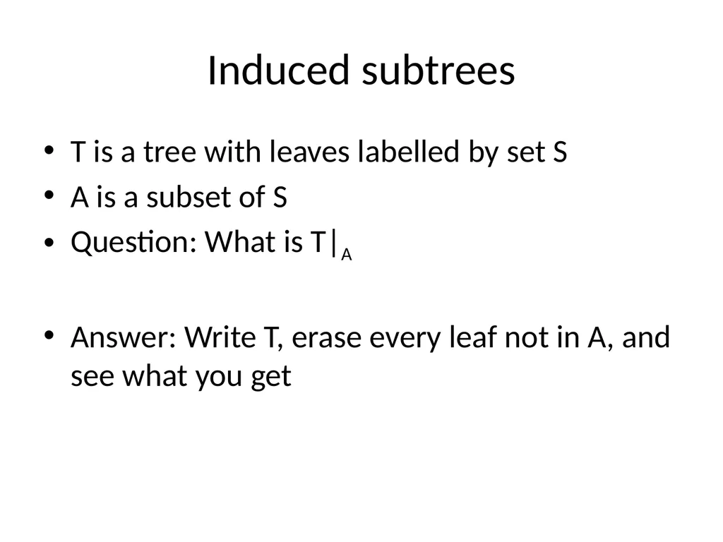 CS 581 Tandy Warnow Today Brief intro to Newick - slide 8 of 65