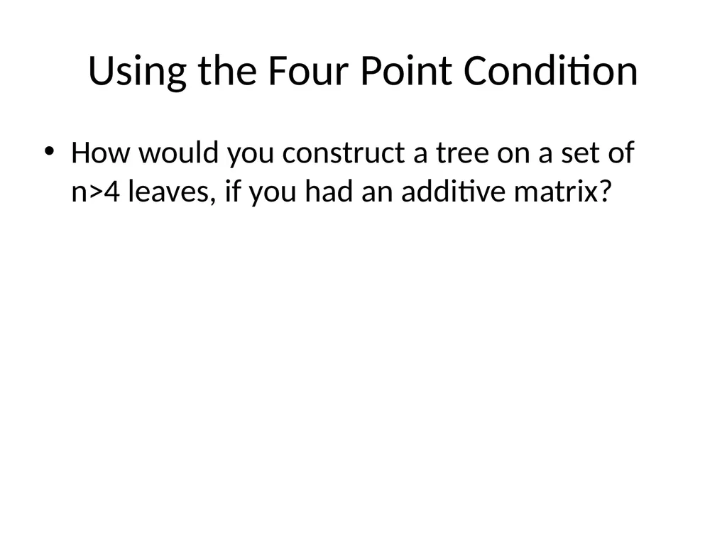 CS 581 Tandy Warnow Today Brief intro to Newick - slide 24 of 65