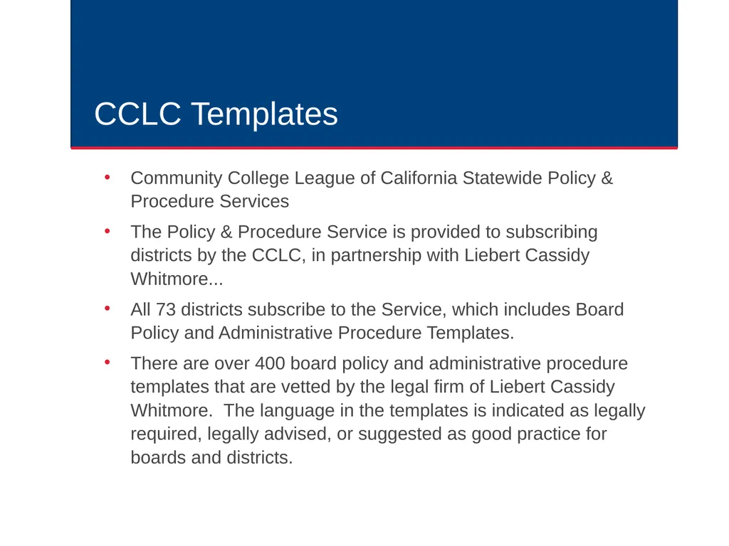 Course Cost Transparency in the California - slide 27 of 32