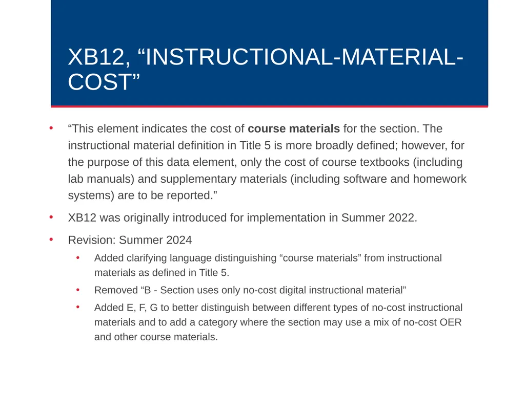 Course Cost Transparency in the California - slide 10 of 32