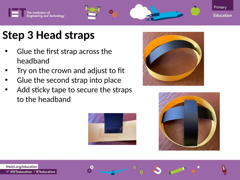 Make a Crown Making and assembling a crown from - slide 6 of 12