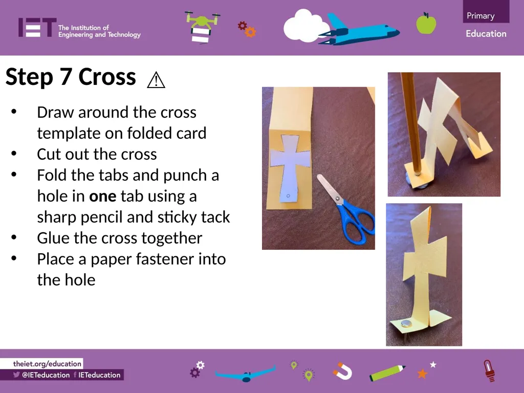 Make a Crown Making and assembling a crown from - slide 10 of 12