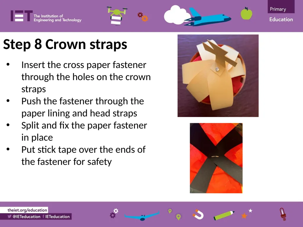 Make a Crown Making and assembling a crown from - slide 11 of 12
