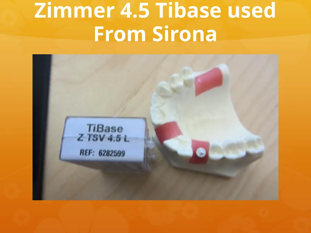 OCO Biomedical Custom Abutment and Crown With - slide 5 of 26