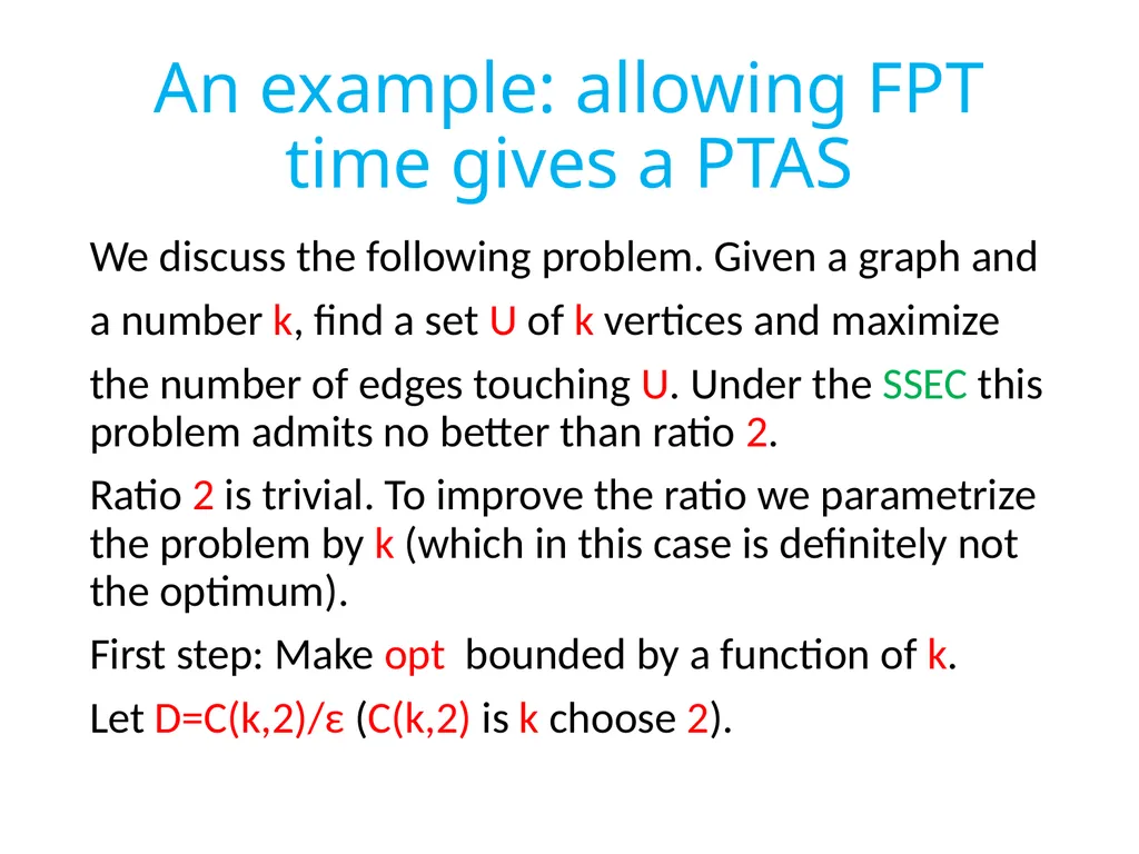 Treewidth and Fix Parameter Tractability. Bounded - slide 48 of 62