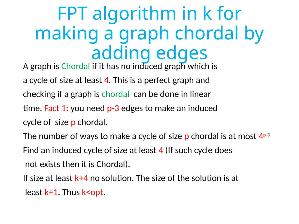 Treewidth and Fix Parameter Tractability. Bounded - slide 28 of 62