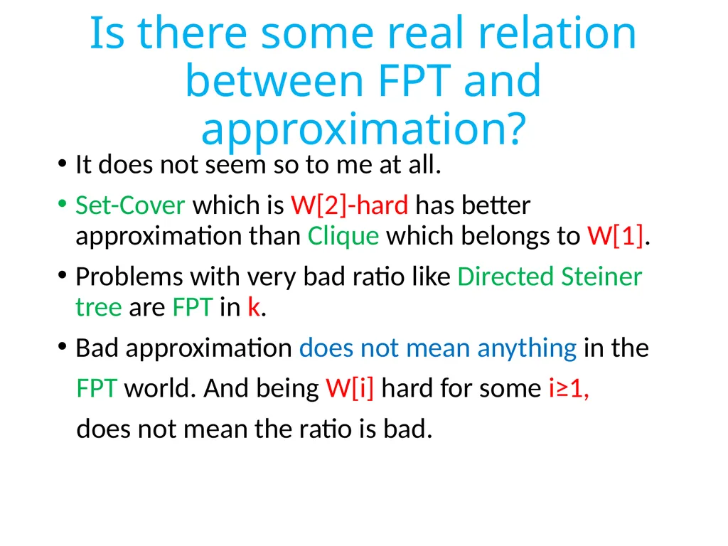 Treewidth and Fix Parameter Tractability. Bounded - slide 61 of 62