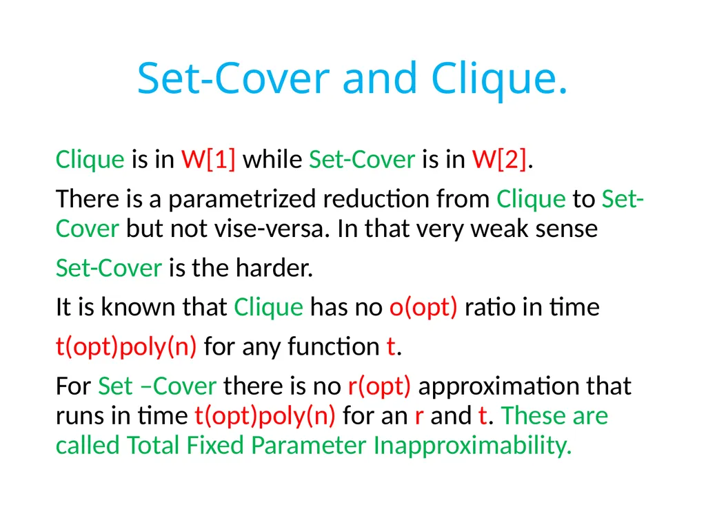 Treewidth and Fix Parameter Tractability. Bounded - slide 45 of 62