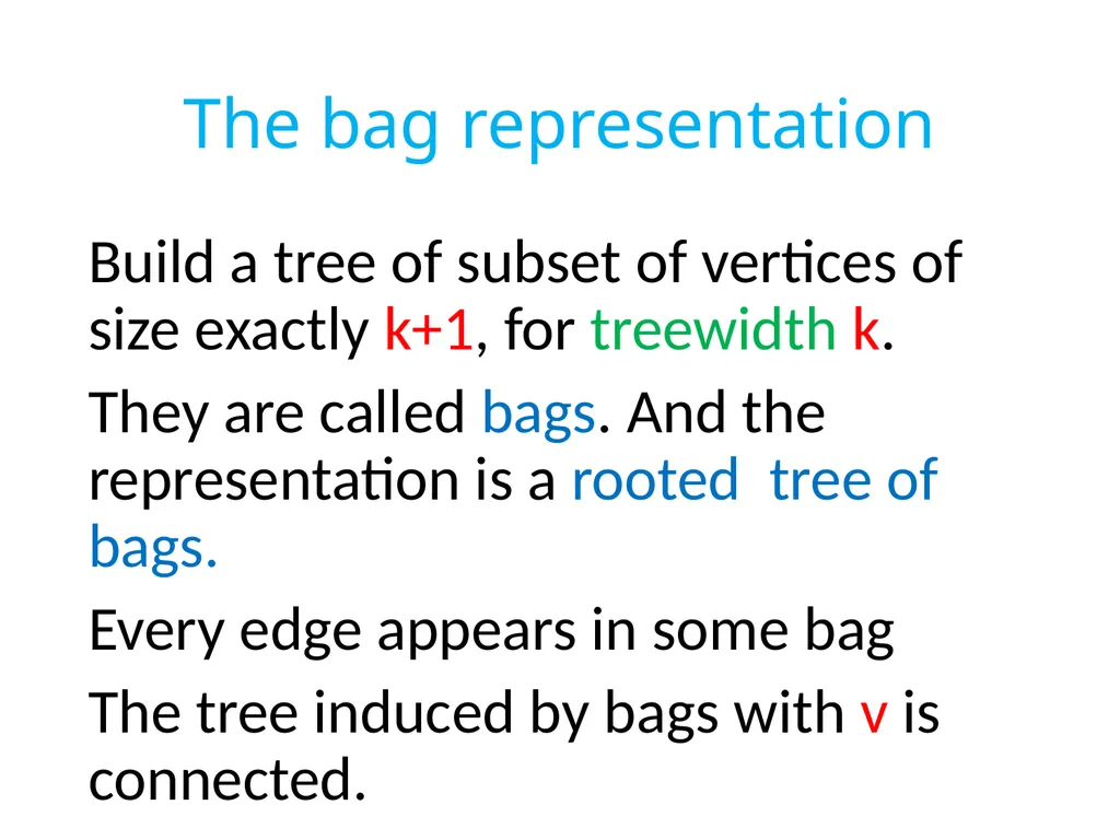 Treewidth and Fix Parameter Tractability. Bounded - slide 5 of 62