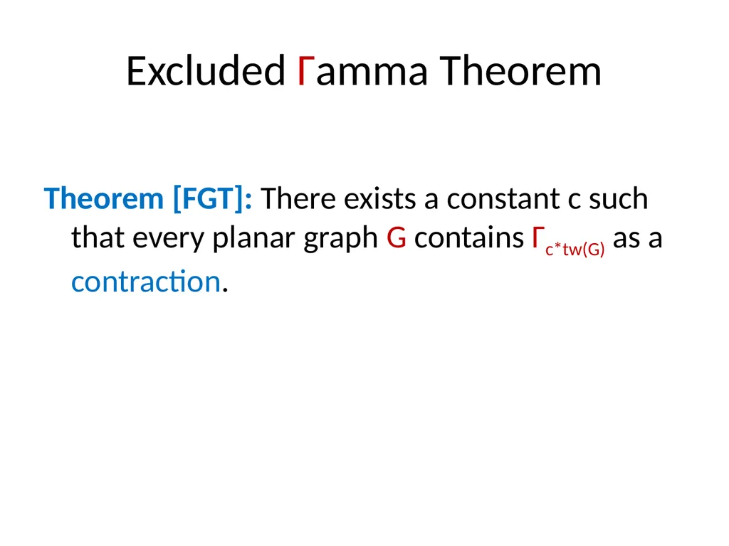 Applications of Treewidth in Algorithm Design - slide 14 of 55