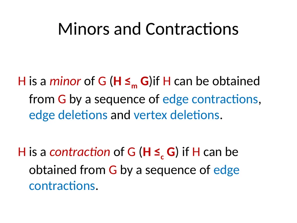 Applications of Treewidth in Algorithm Design - slide 8 of 55