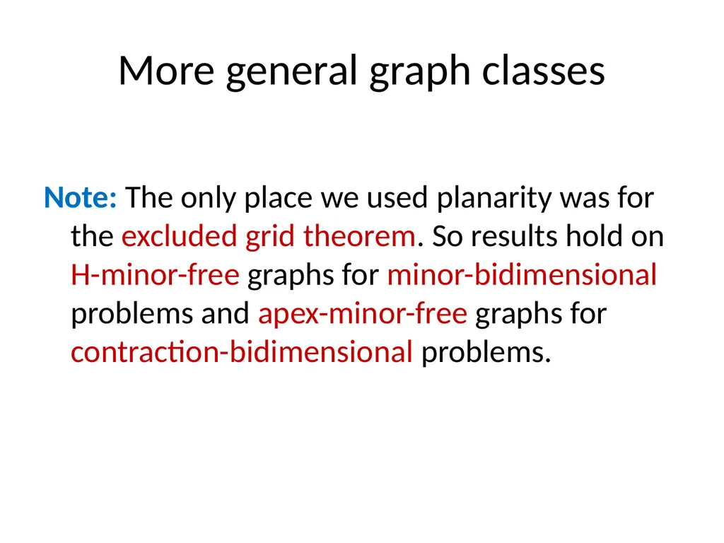 Applications of Treewidth in Algorithm Design - slide 18 of 55