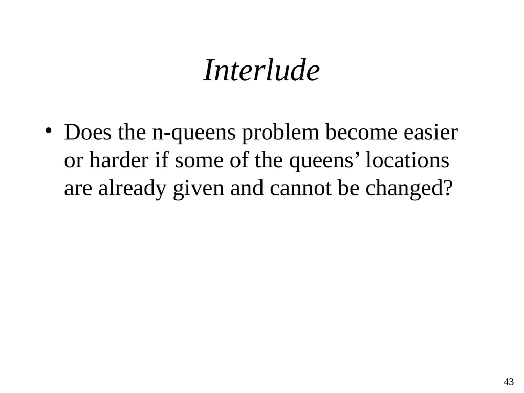 Constraint Satisfaction Problems Tuomas Sandholm - slide 43 of 46