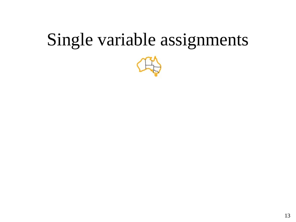 Constraint Satisfaction Problems Tuomas Sandholm - slide 13 of 46