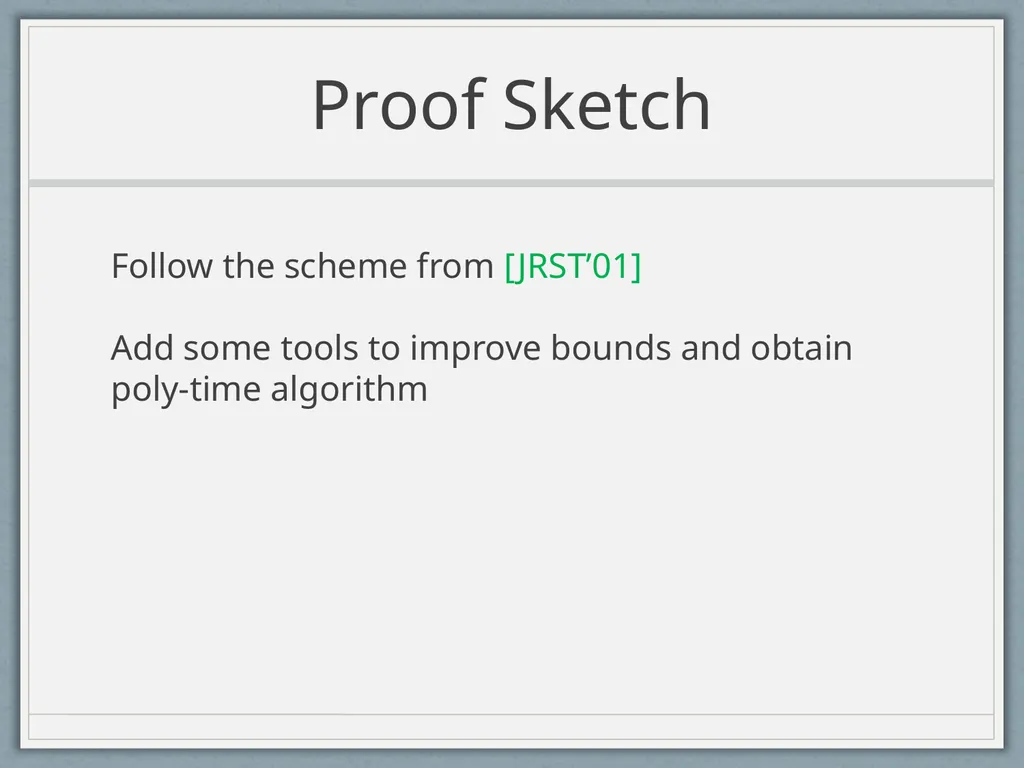 Routing Symmetric Demands and Directed Treewidth - slide 29 of 38