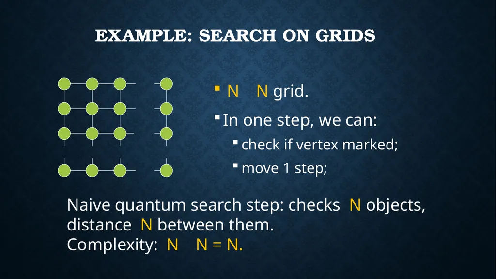 quantum speedups For search AND OPTIMIZATION - slide 6 of 36