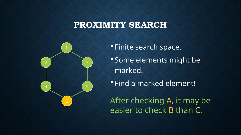 quantum speedups For search AND OPTIMIZATION - slide 5 of 36