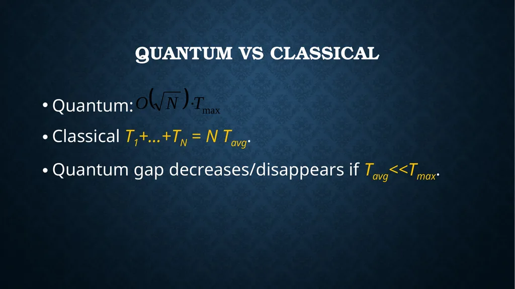 quantum speedups For search AND OPTIMIZATION - slide 27 of 36