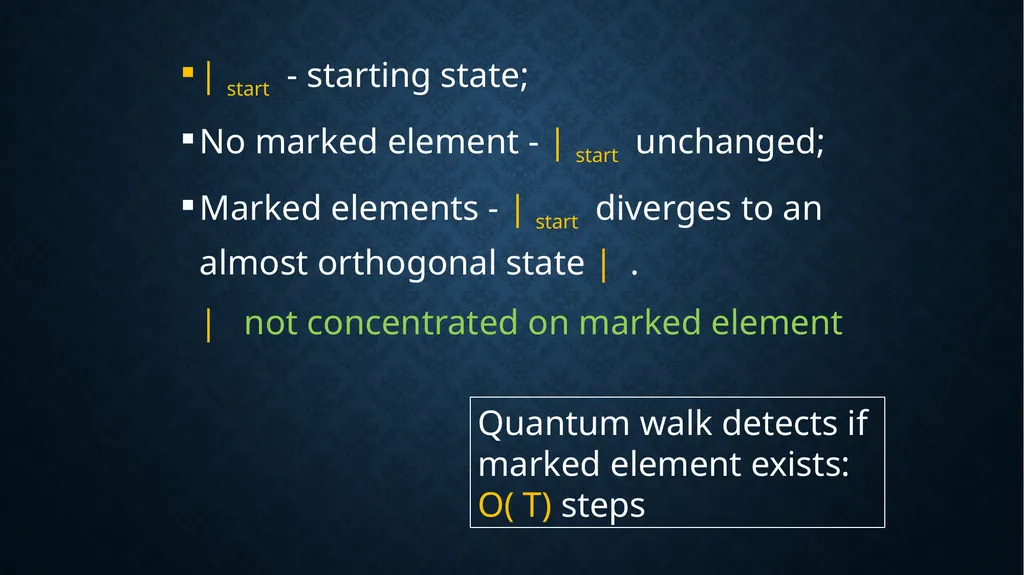 quantum speedups For search AND OPTIMIZATION - slide 11 of 36