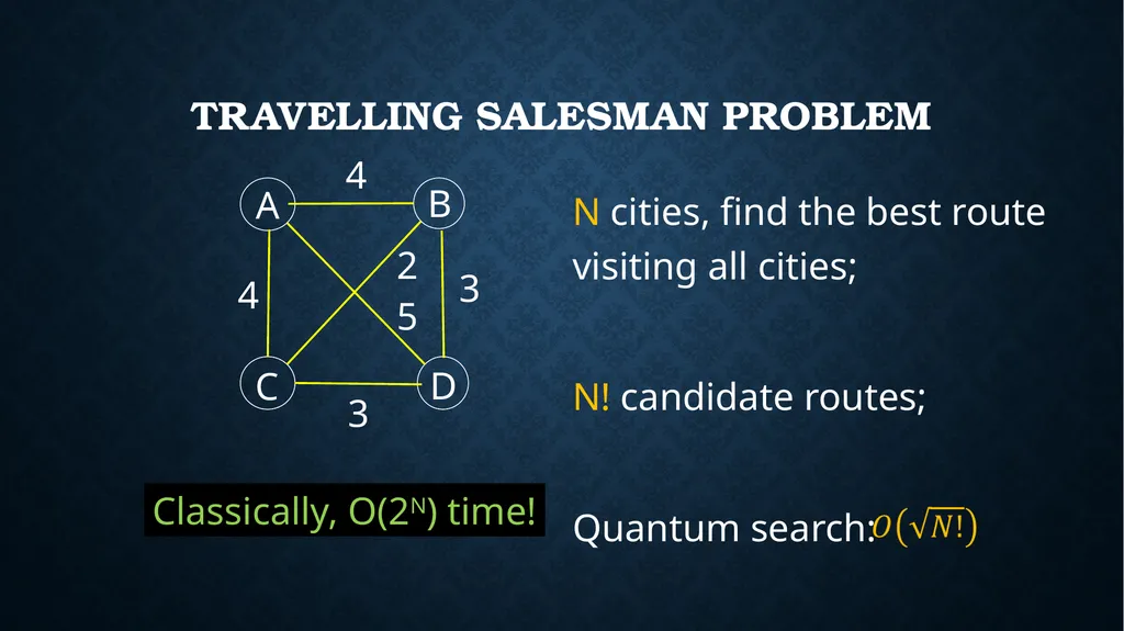quantum speedups For search AND OPTIMIZATION - slide 17 of 36