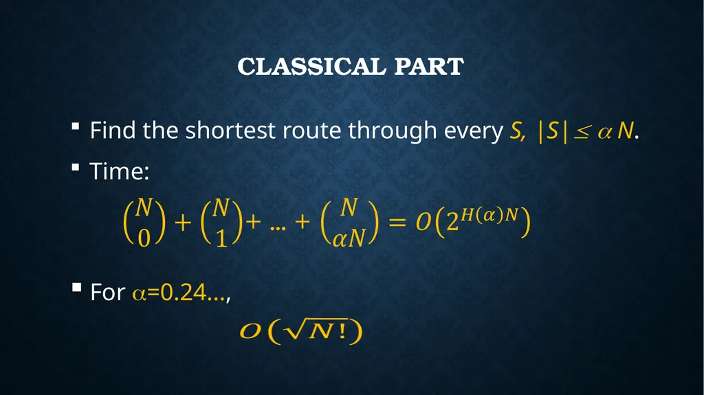 quantum speedups For search AND OPTIMIZATION - slide 19 of 36