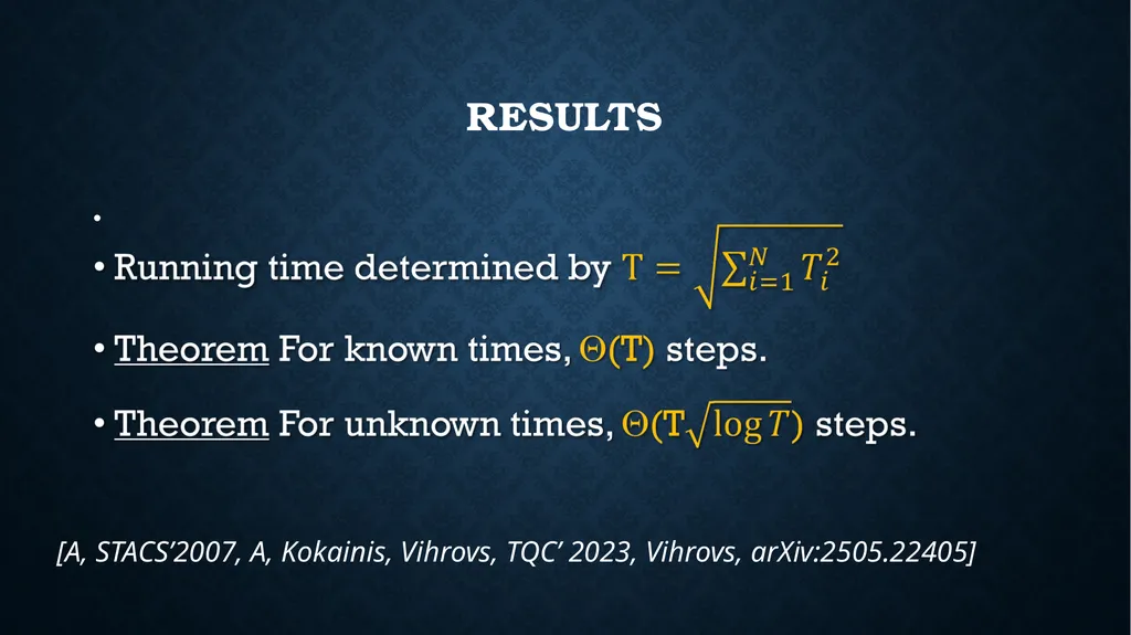 quantum speedups For search AND OPTIMIZATION - slide 29 of 36