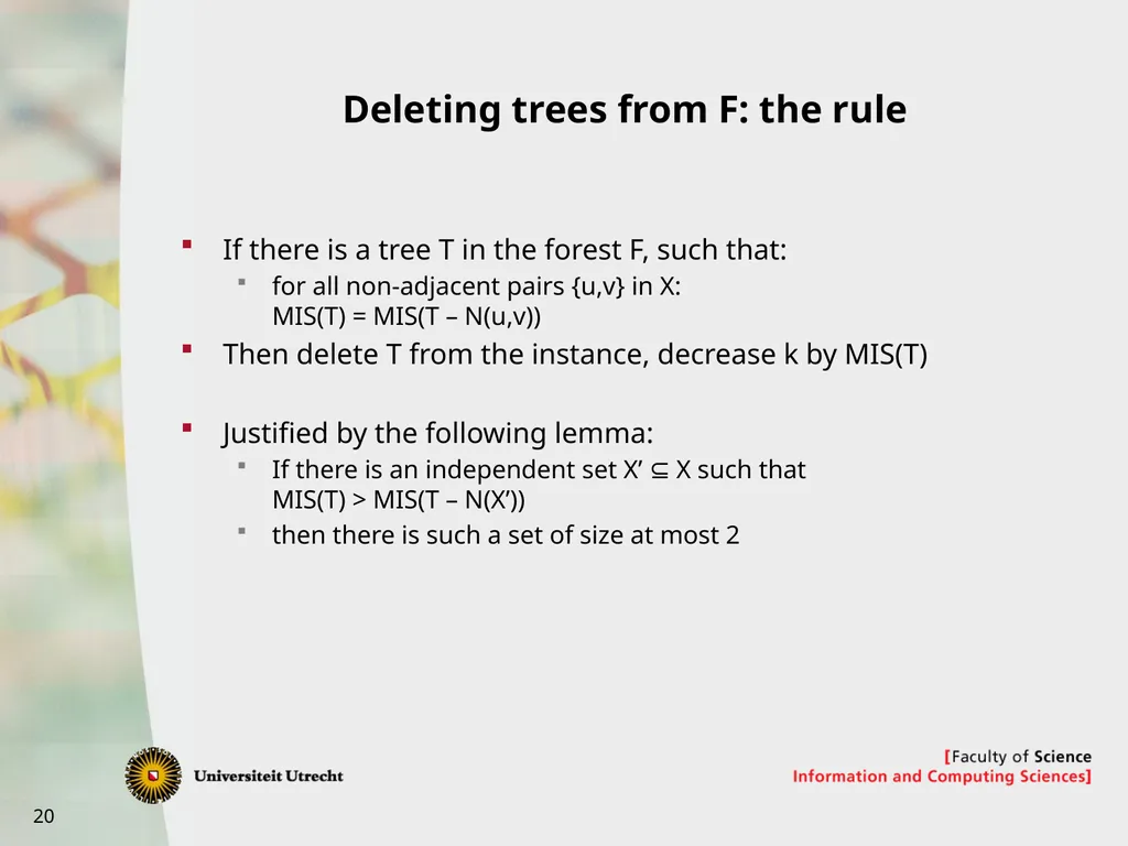 Bart Jansen Vertex Cover Kernelization Revisited: - slide 20 of 24