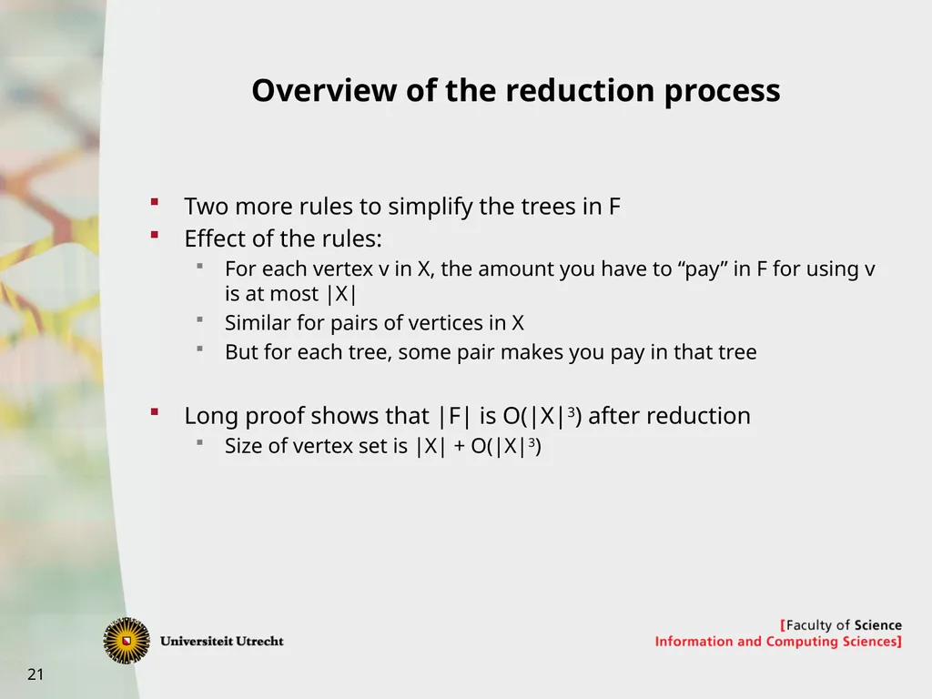 Bart Jansen Vertex Cover Kernelization Revisited: - slide 21 of 24