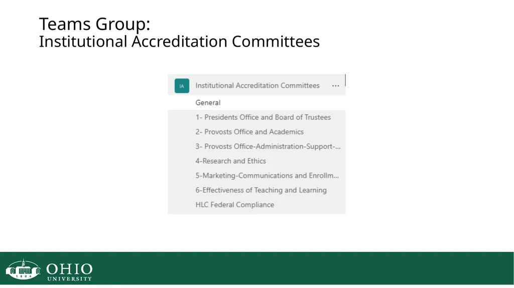 HLC Evidence Collection HLC Open Pathway Next - slide 26 of 45