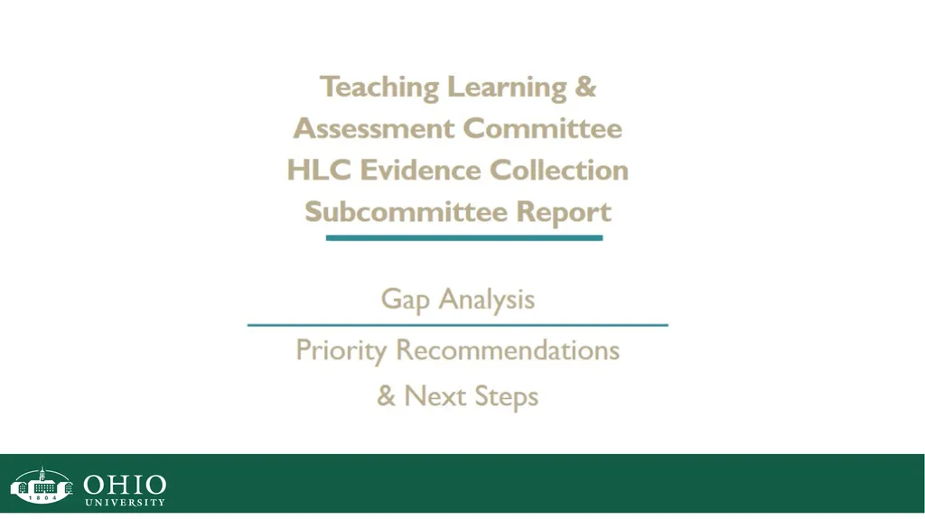 HLC Evidence Collection HLC Open Pathway Next - slide 23 of 45