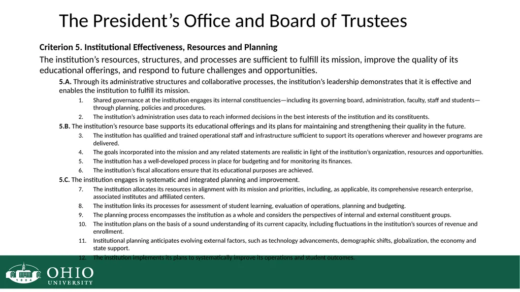 HLC Evidence Collection HLC Open Pathway Next - slide 33 of 45