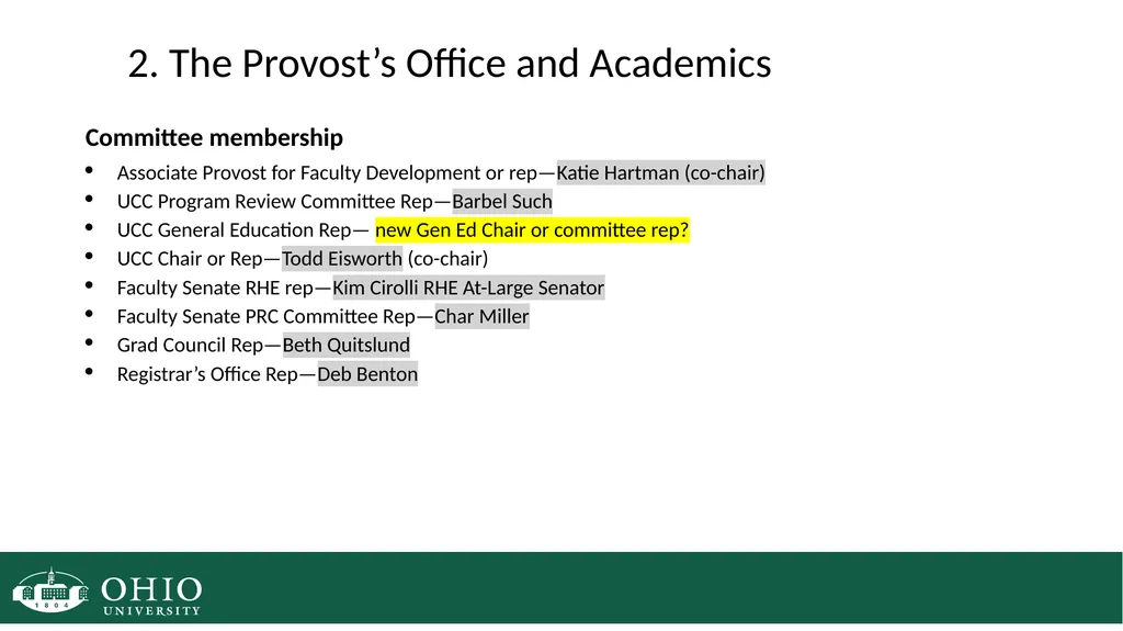 HLC Evidence Collection HLC Open Pathway Next - slide 34 of 45