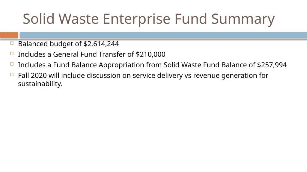 FY 21 Recommended Budget How do we budget? - slide 13 of 17