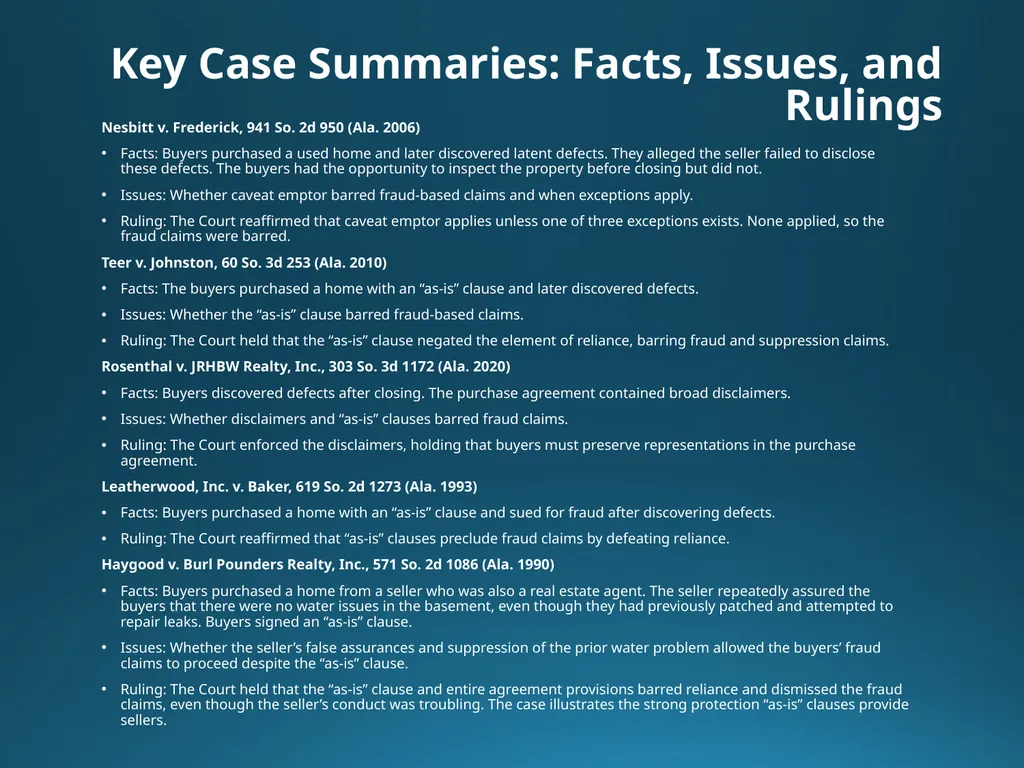 Leases, Insurance, and Fraud Jeffrey C. Smith, - slide 29 of 35
