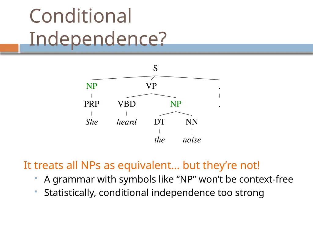 Advanced parsing David Kauchak CS159 – Spring 2019 - slide 14 of 57