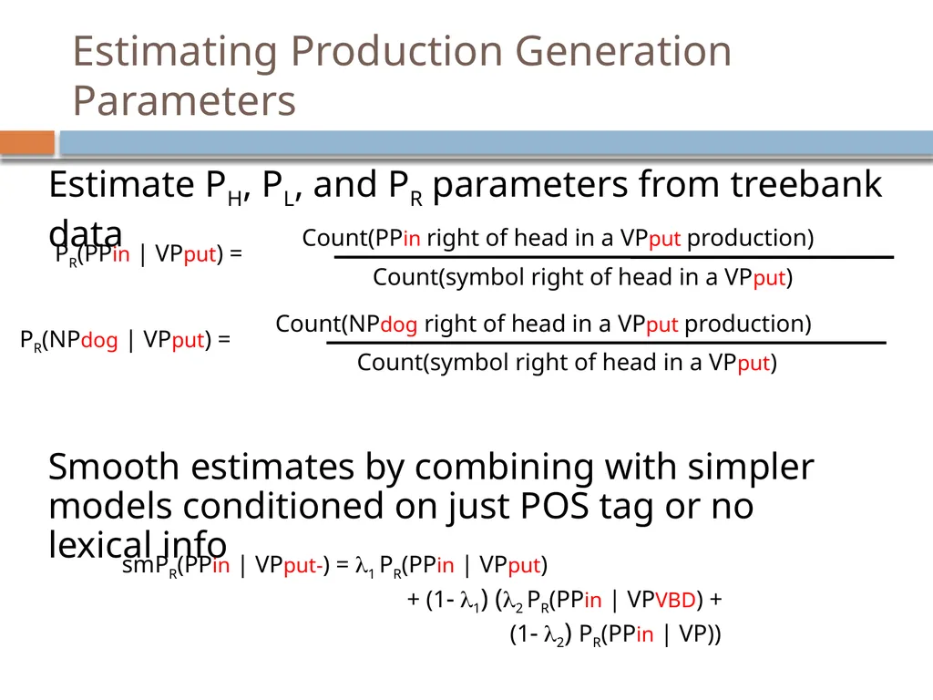 Advanced parsing David Kauchak CS159 – Spring 2019 - slide 41 of 57