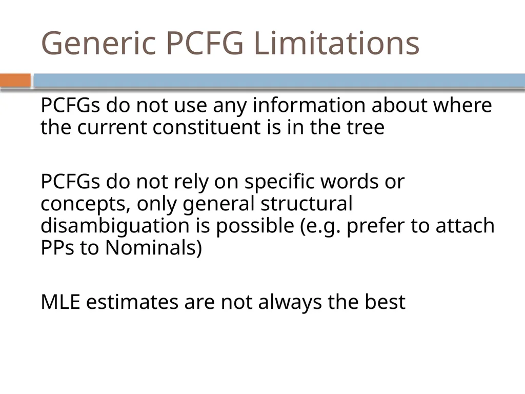 Advanced parsing David Kauchak CS159 – Spring 2019 - slide 12 of 57