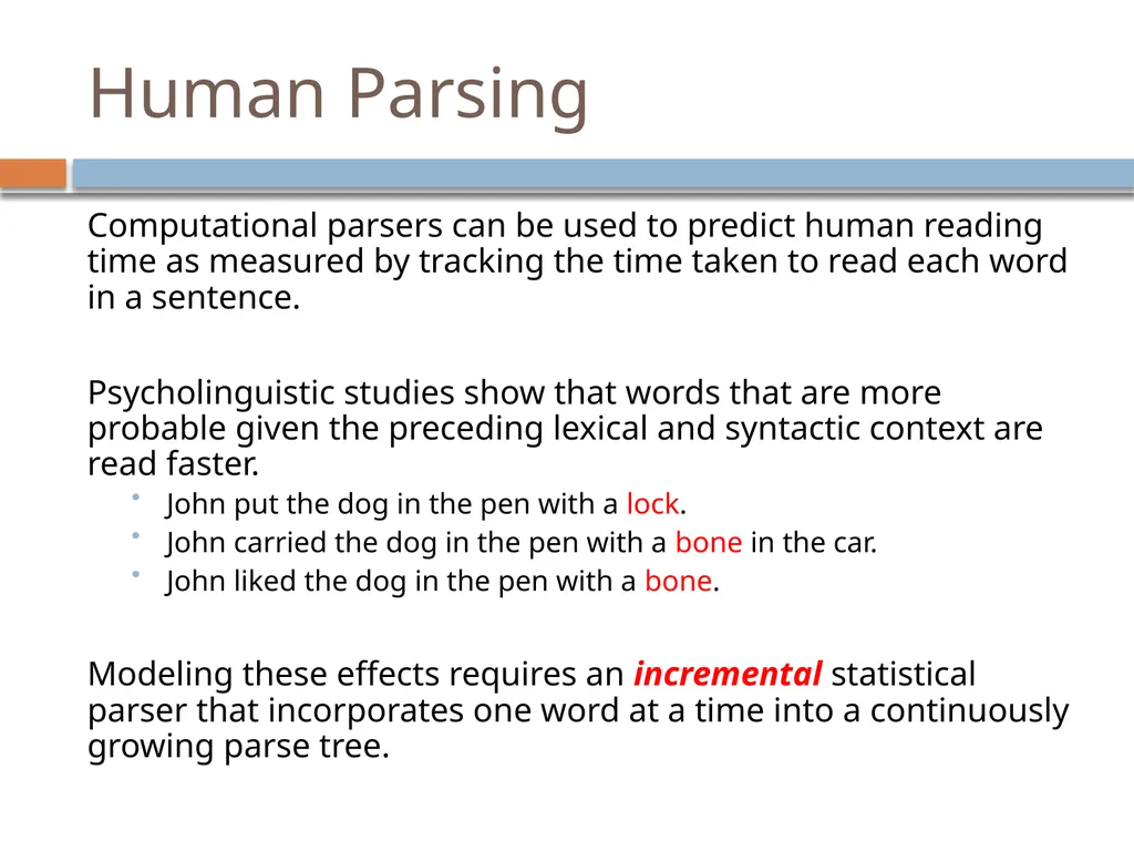 Advanced parsing David Kauchak CS159 – Spring 2019 - slide 55 of 57