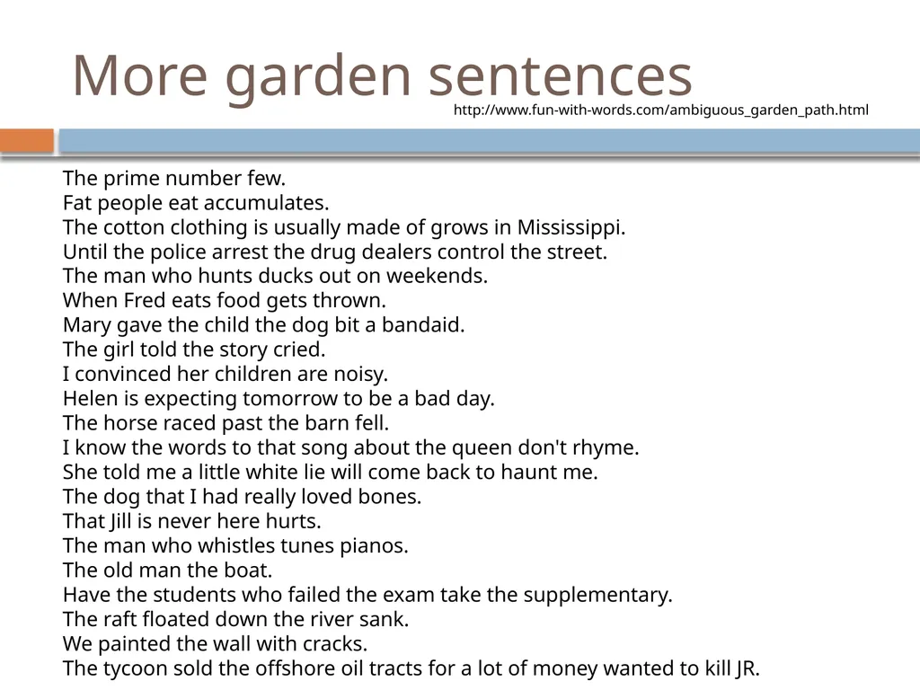 Advanced parsing David Kauchak CS159 – Spring 2019 - slide 57 of 57