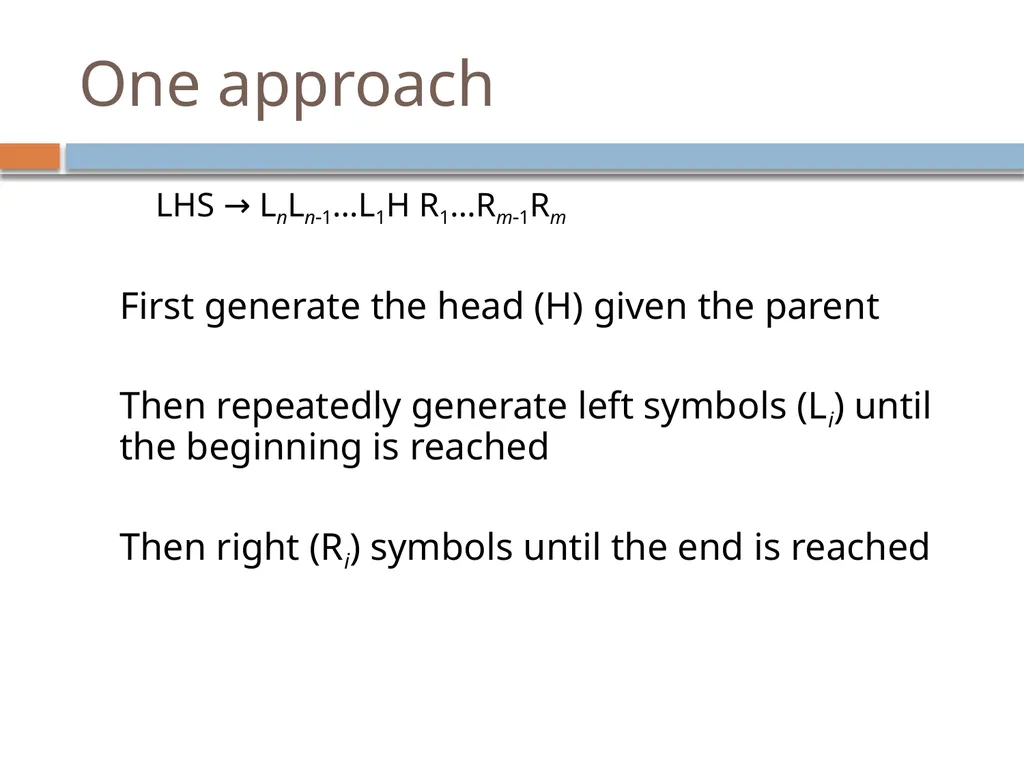 Advanced parsing David Kauchak CS159 – Spring 2019 - slide 33 of 57