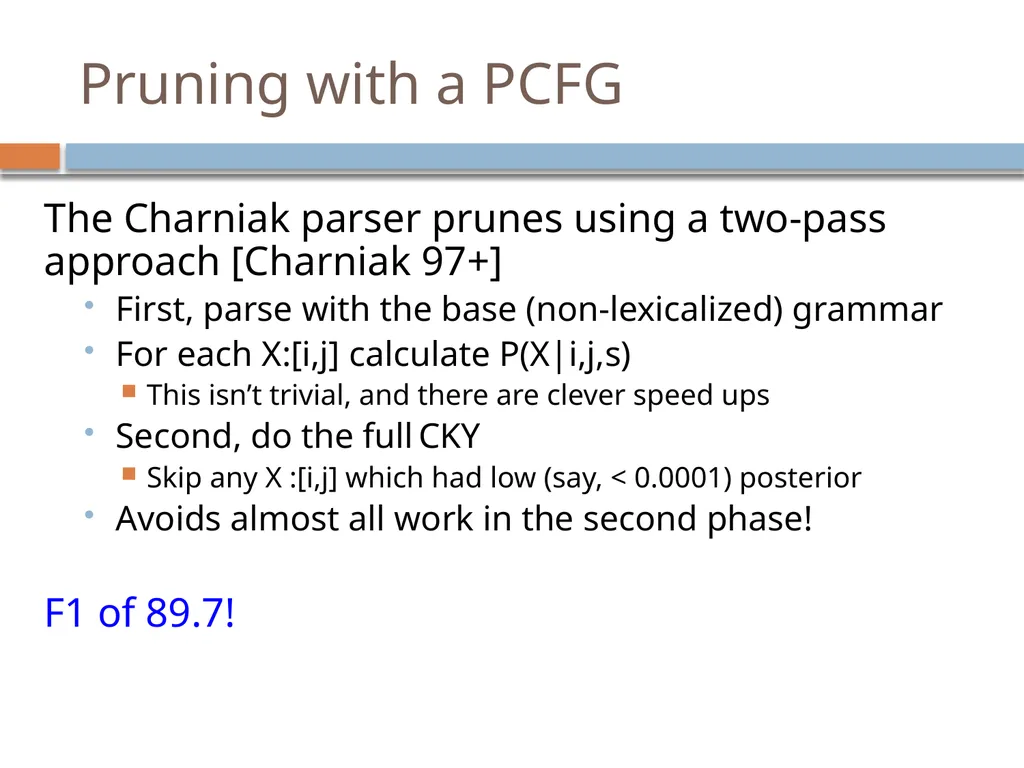 Advanced parsing David Kauchak CS159 – Spring 2019 - slide 44 of 57